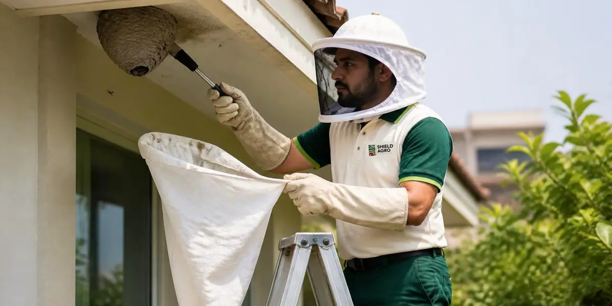 Bee & Wasp Nest Removal — Shield Agro