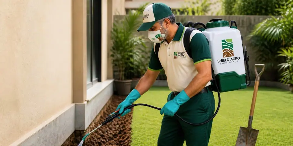 Foundation & Plinth Termite Treatment — Shield Agro