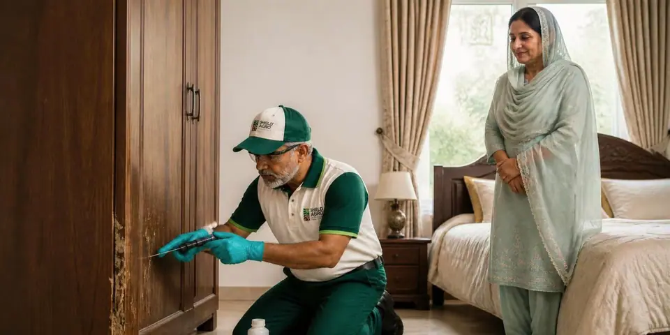 Furniture & Woodwork Termite Treatment — Shield Agro