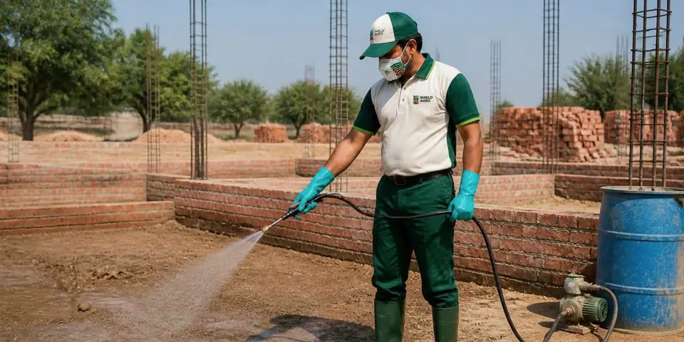 Pre-Construction Anti-Termite Treatment — Shield Agro