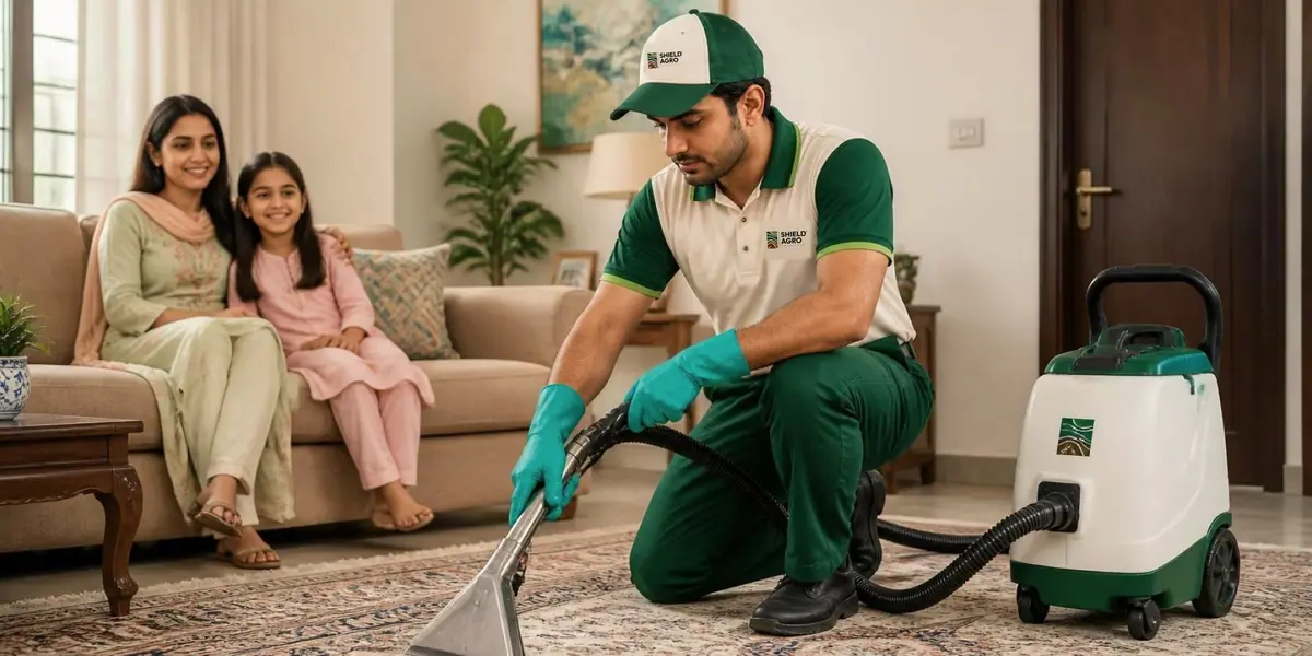 Sofa & Carpet Cleaning — Shield Agro