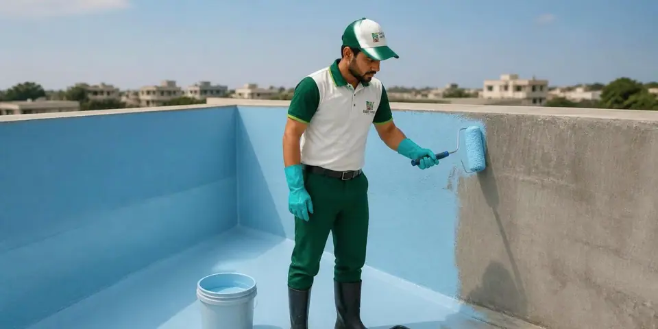 Water Tank Waterproofing — Shield Agro