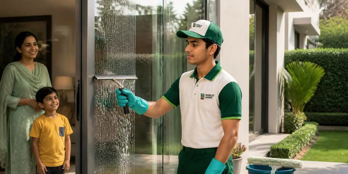 Window & Glass Cleaning — Shield Agro